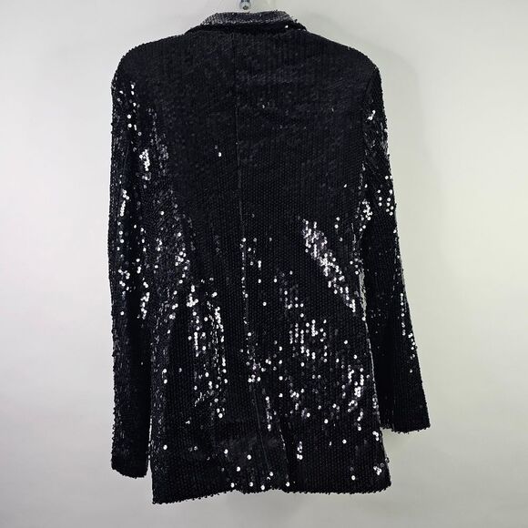 NWT Kancy Kole Black Sequin Short and Blazer Set - Picture 13 of 13